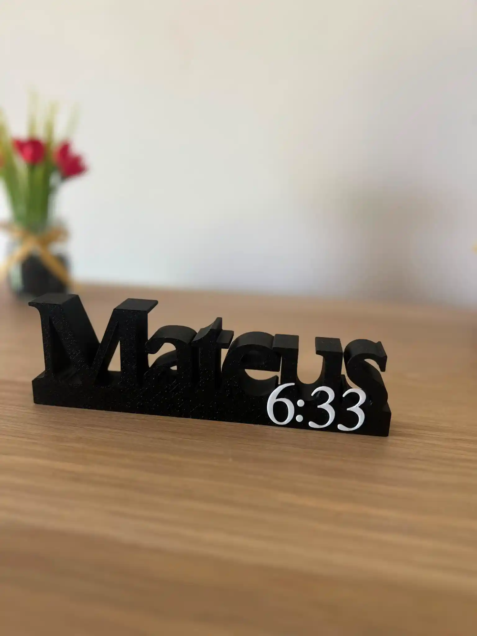 Letreiro Mateus 6:33