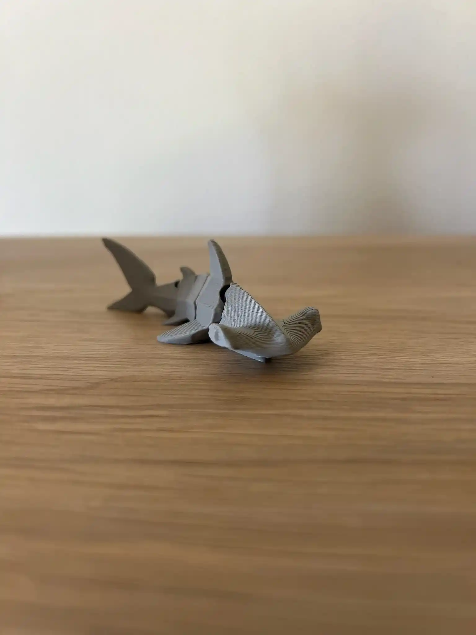 Mini Animal Flexível em Impressão 3D – Tubarão Martelo